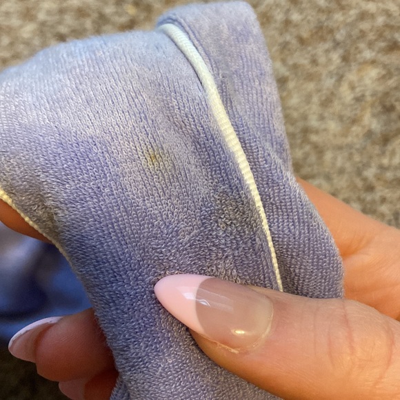 Purple Nike Terrycloth cropped sweatshirt - Picture 5 of 7